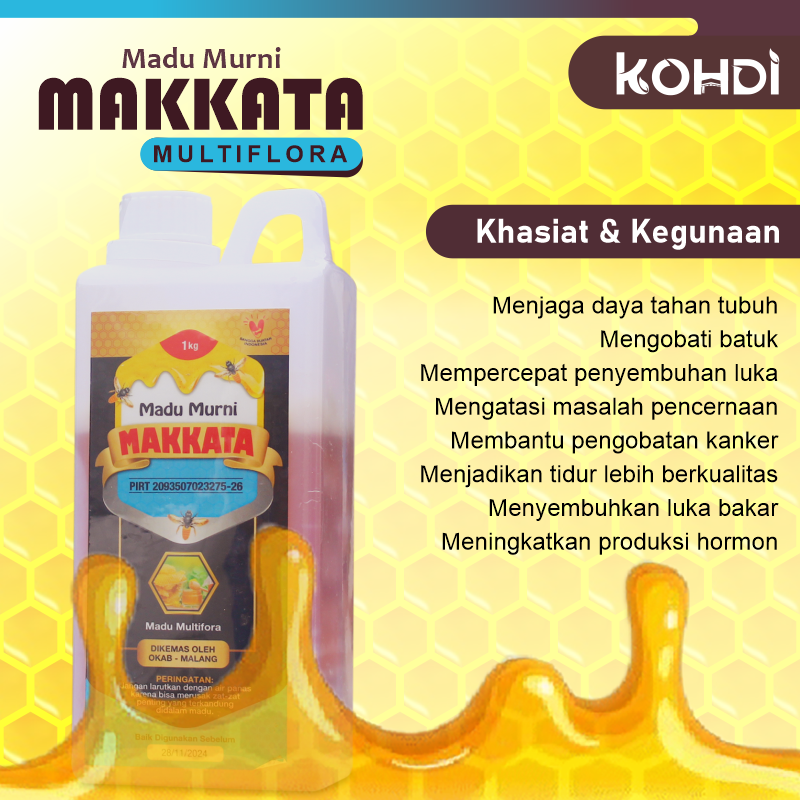 MADU MURNI MAKKATA (MULTIFLORA 1kg)