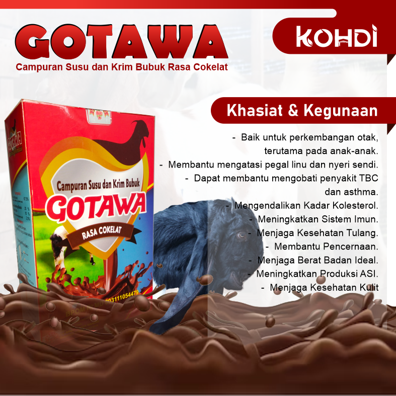 SUSU GOTAWA COKLAT