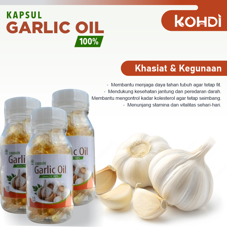 KAPSUL GARLIC OIL 100kps