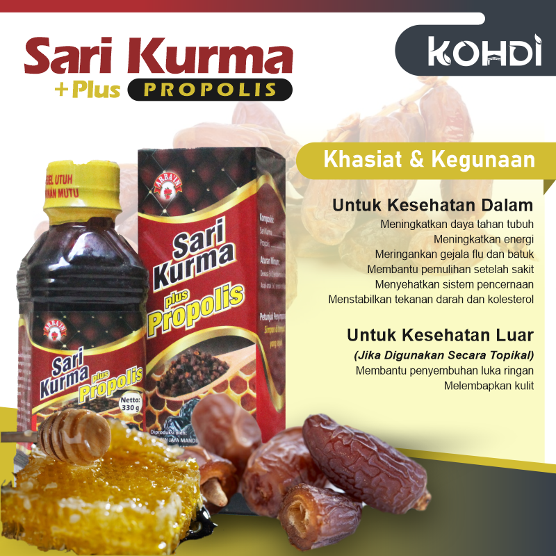 SARI KURMA PLUS PROPOLIS