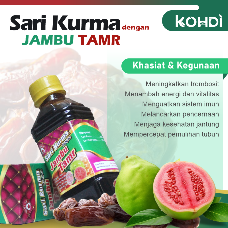 SARI KURMA DENGAN JAMBU TAMR