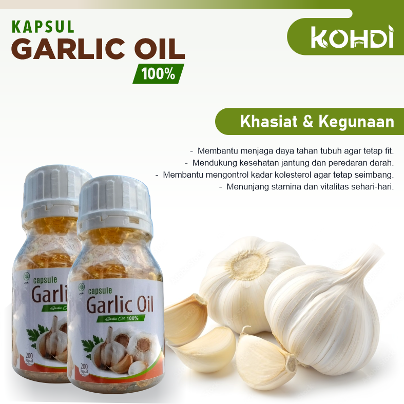 KAPSUL GARLIC OIL 200kps