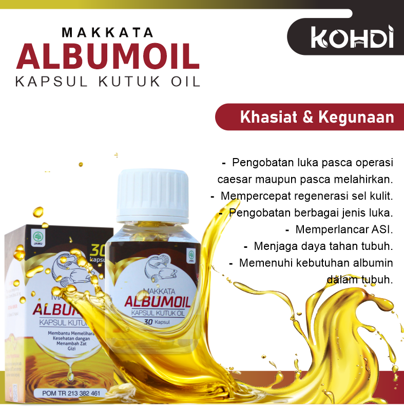 ALBUMOIL KAPSUL KUTUK OIL