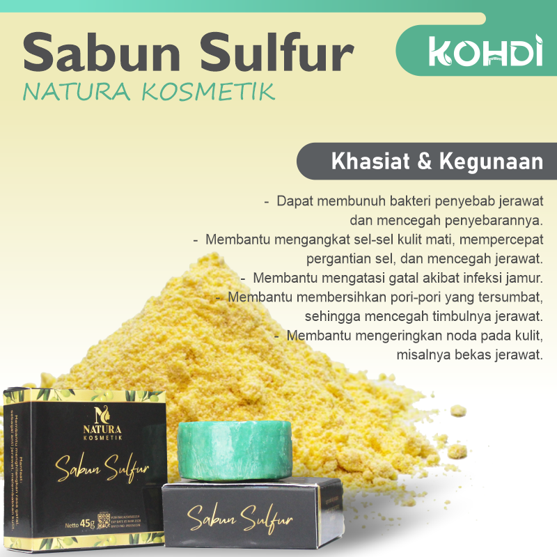 SABUN SULFUR NATURA 