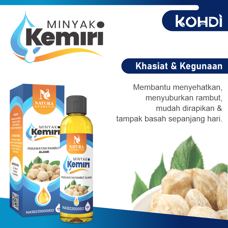 MINYAK KEMIRI NATURA KOSMETIK